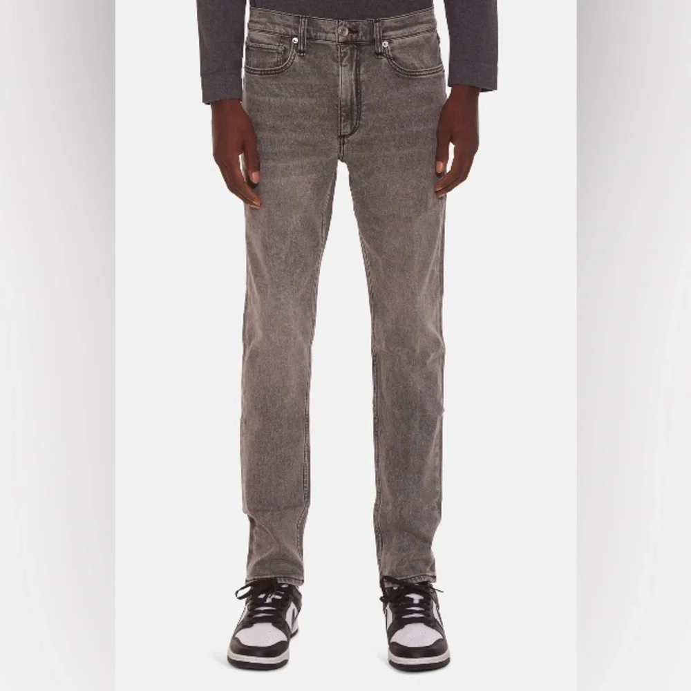 rag & bone Fit 2 Slim Greyson Gray Jeans 34 Slim Straight Denim